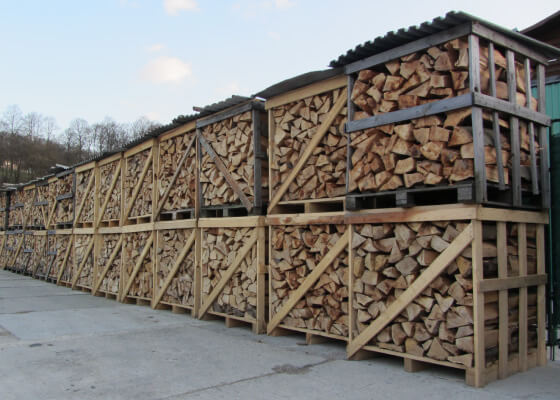 Ukladané palivové drevo Mäkké - Suché